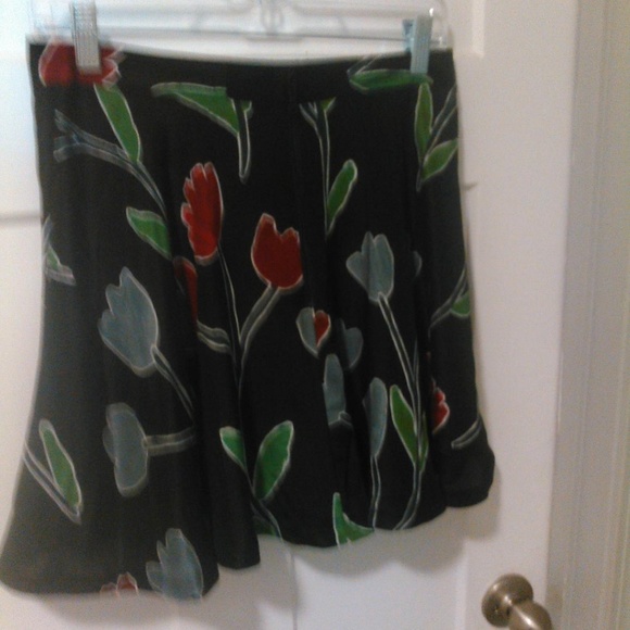 Alice + Olivia lined silk skirt, size 8 - Picture 6 of 7